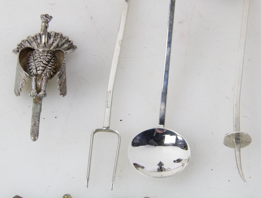 Assorted Sterling and Silverplate Items - 4