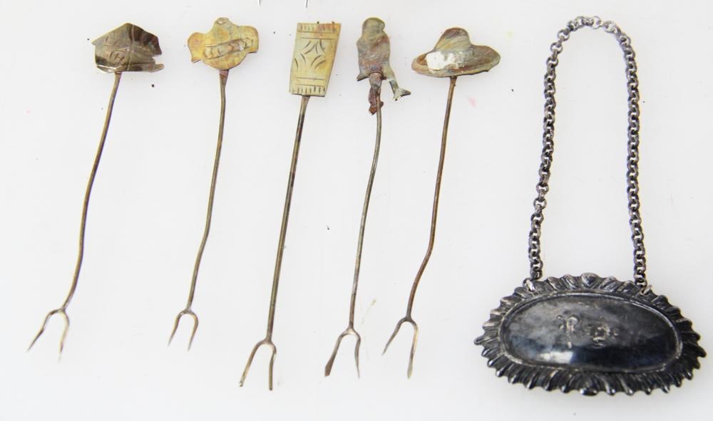 Assorted Sterling and Silverplate Items - 5