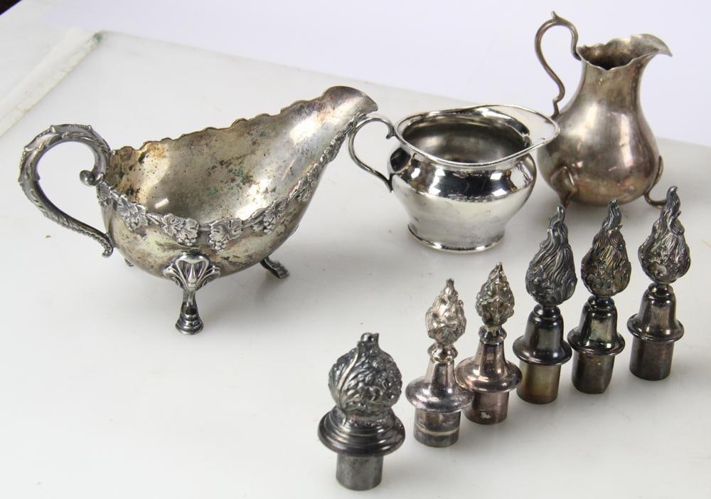 Assorted Antique Silverplate Items - 2