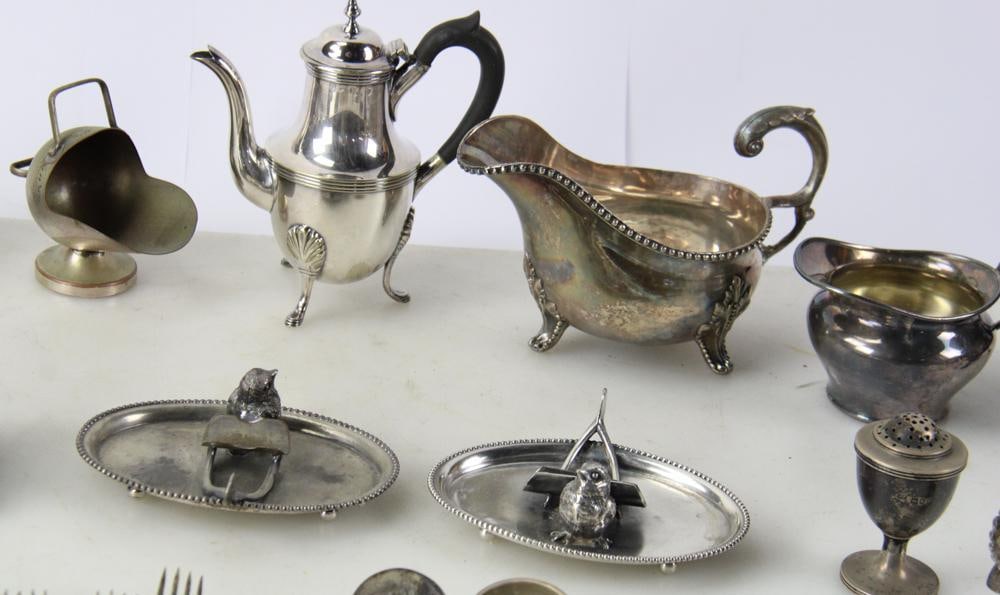 Assorted Antique Silverplate Items - 4