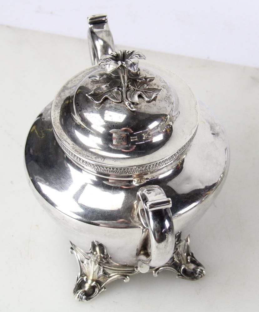Silverplate Tea Set by Bailey and Co. - 8