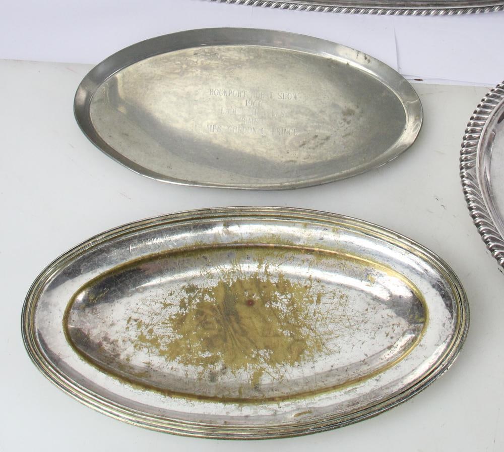 Silverplate Platters, Trays - 5