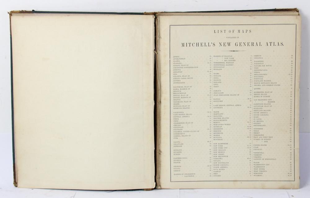 Mitchell's General Atlas - 3