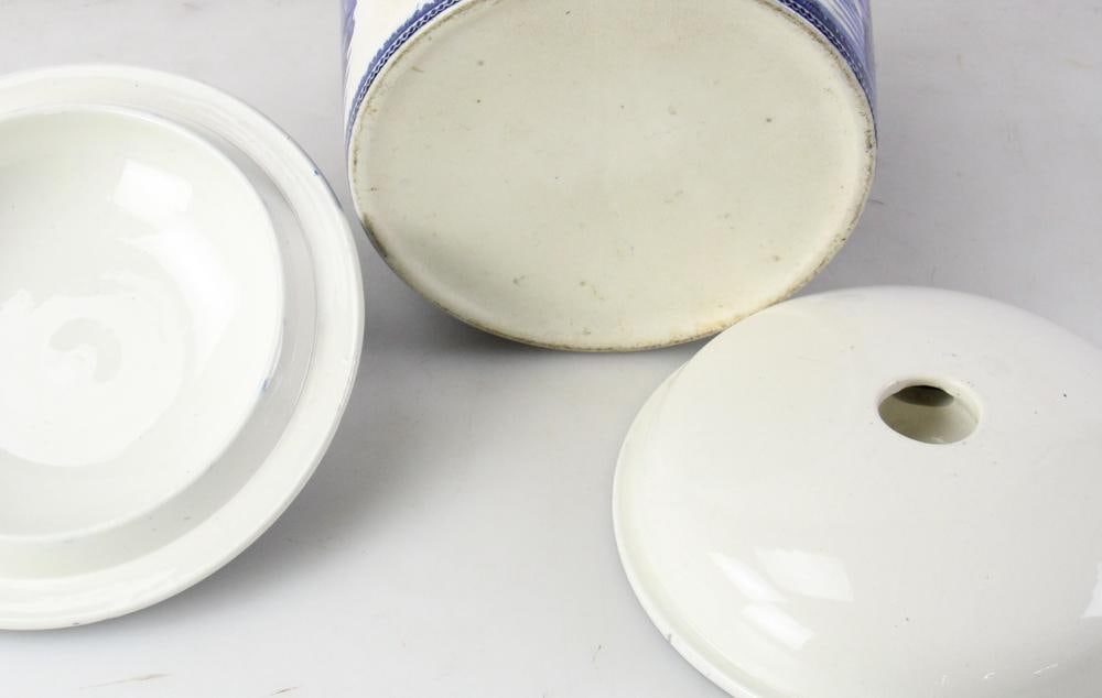 Possibly Attributed to Copeland Spode, 19thC Covered Pot - 12