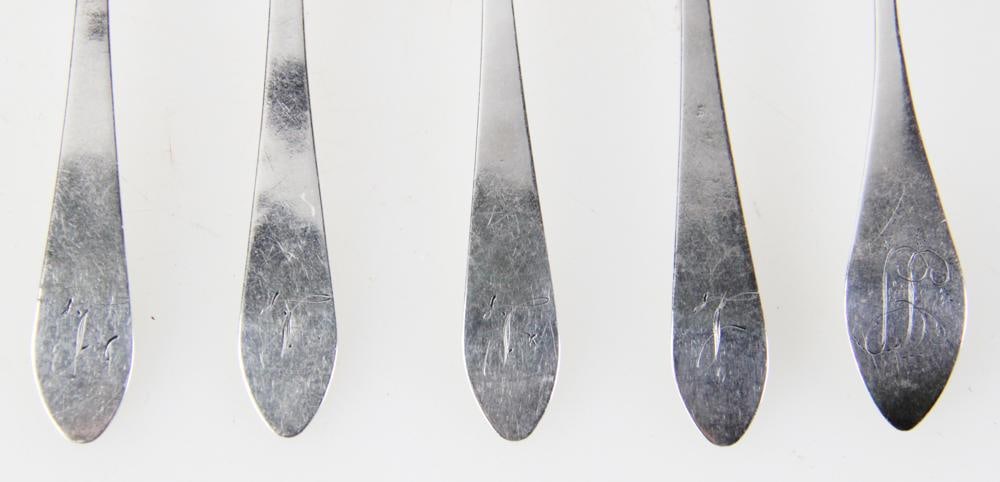 Early American Teaspoons - 2