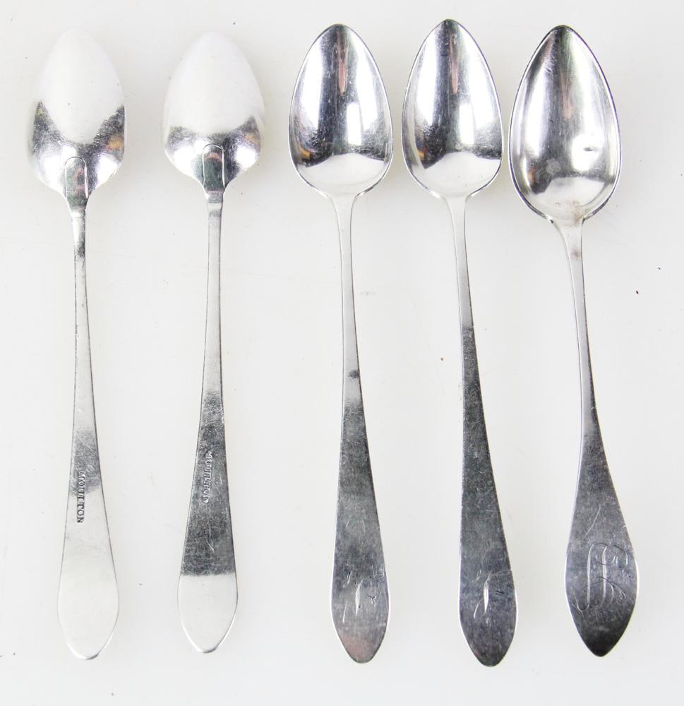 Early American Teaspoons - 4