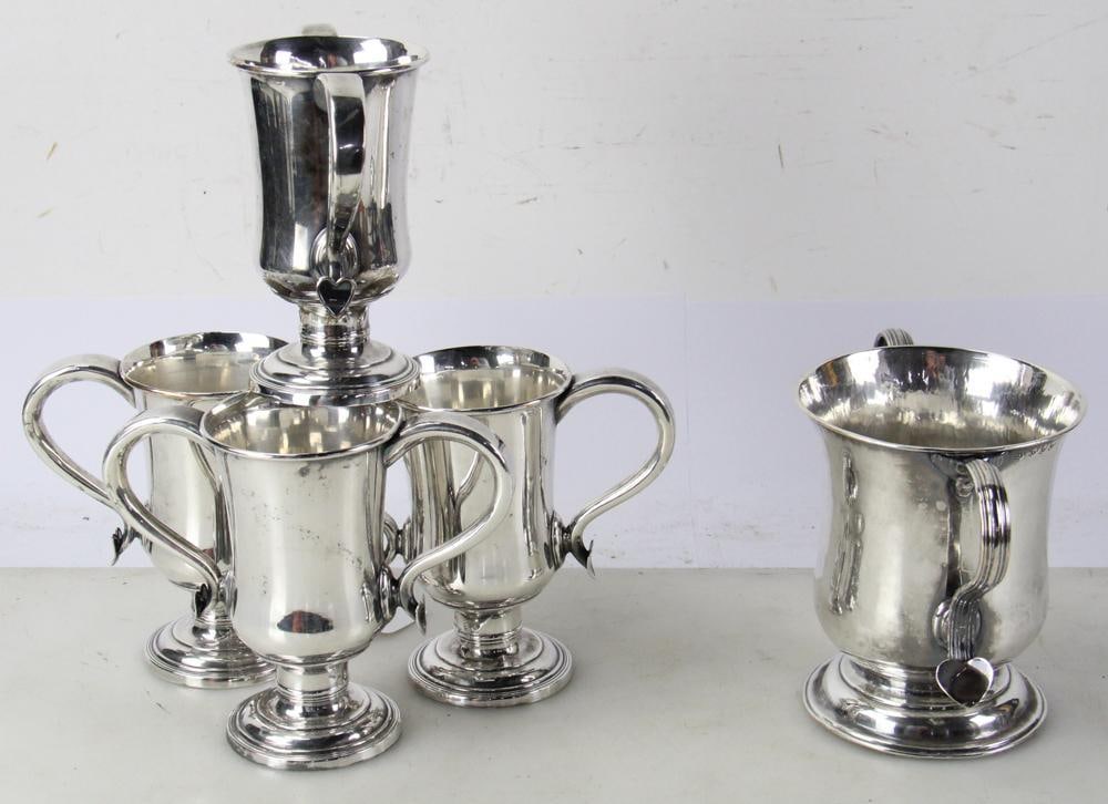 Four Two-Handled Goblets - 7