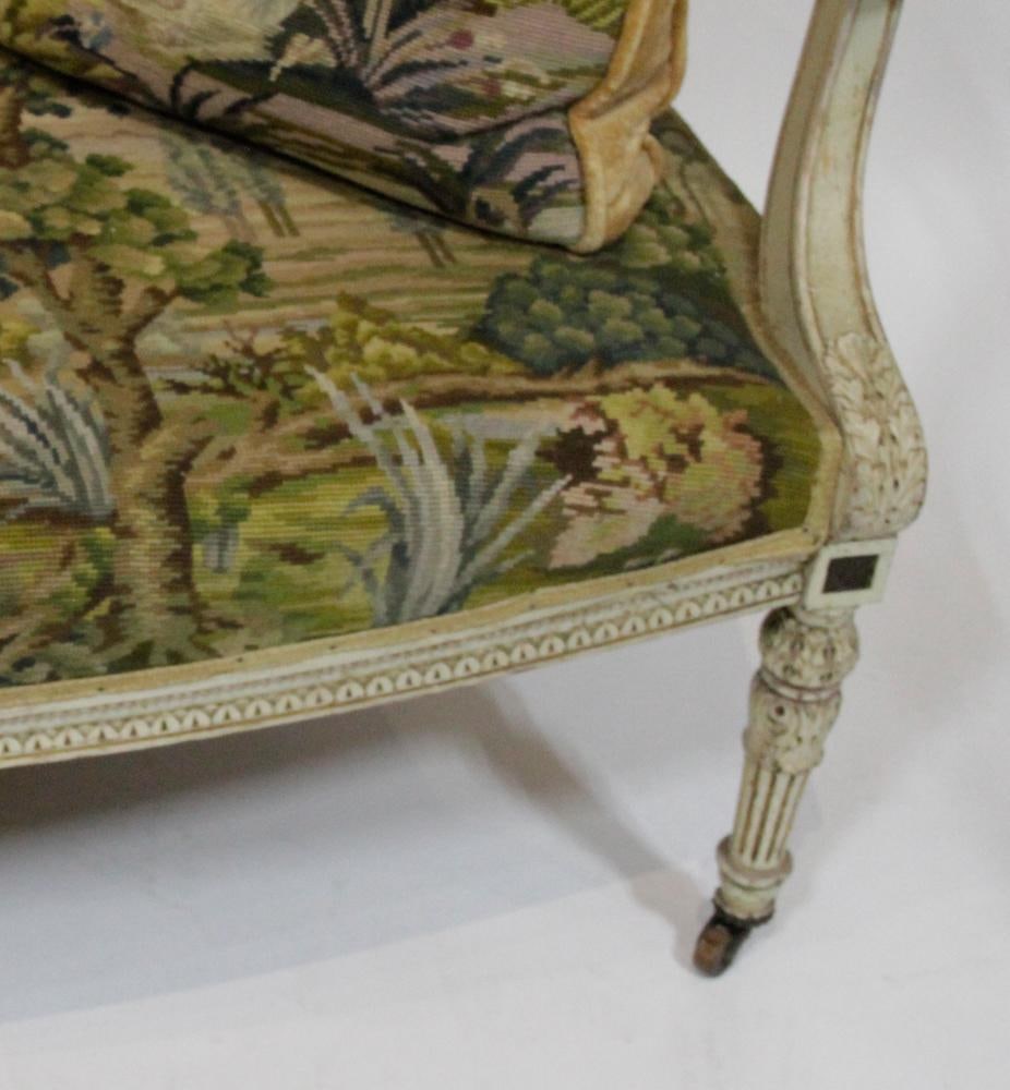 Louis XVI-Style Settee - 8