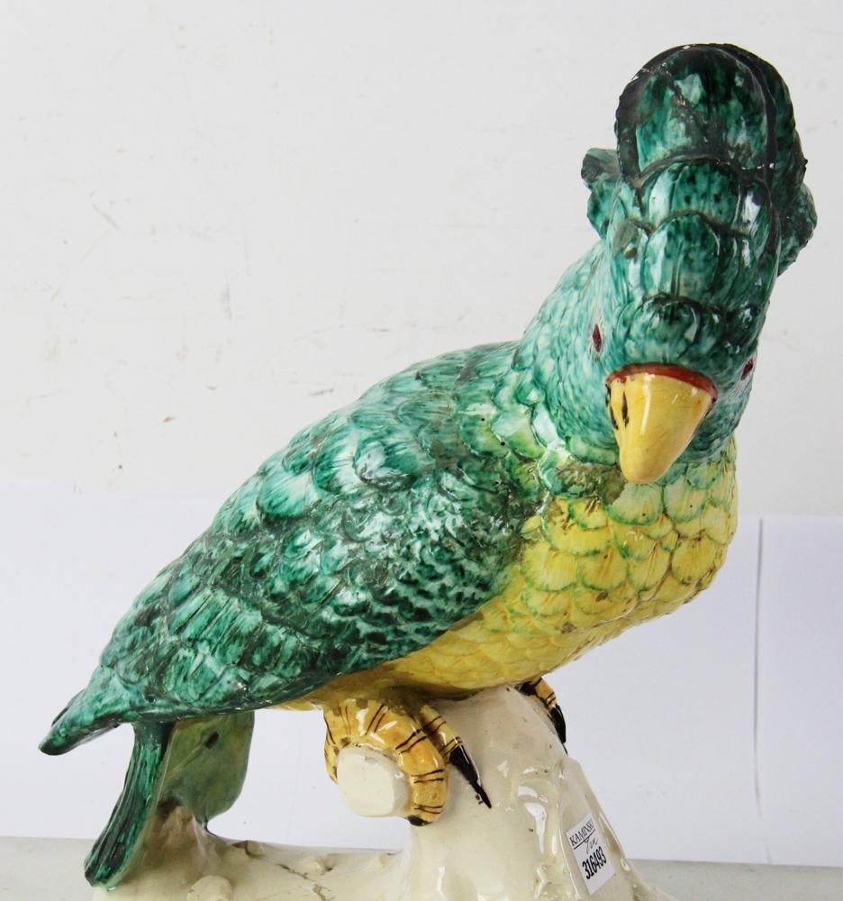 Majolica Parrot - 2
