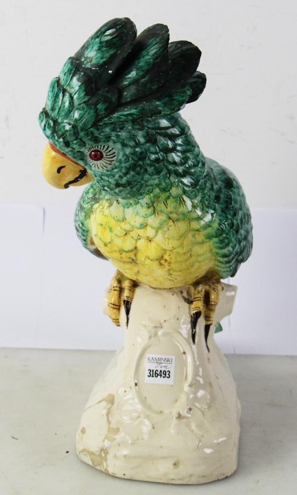 Majolica Parrot - 3
