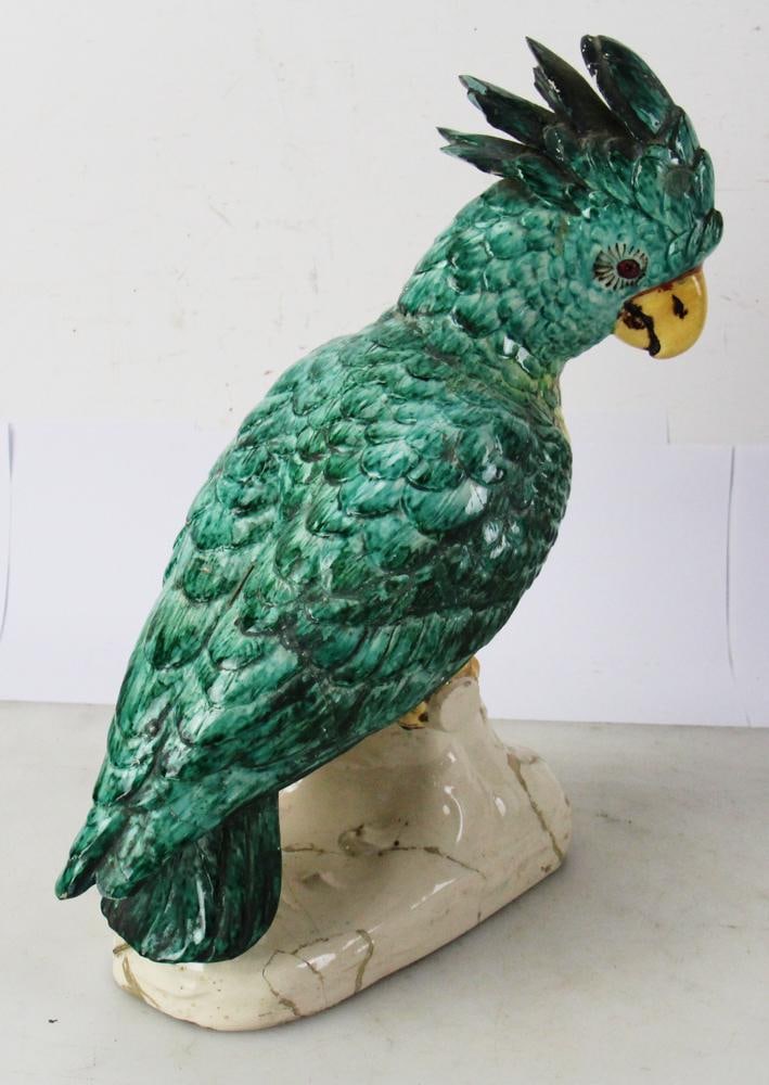 Majolica Parrot - 6