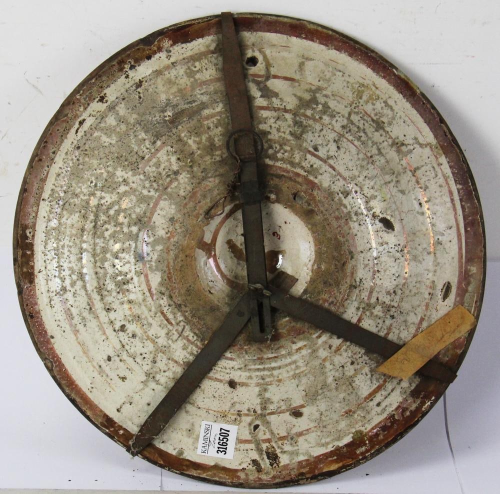 16thC Hispano-Moresque Lusterware Ceramic Plate - 7