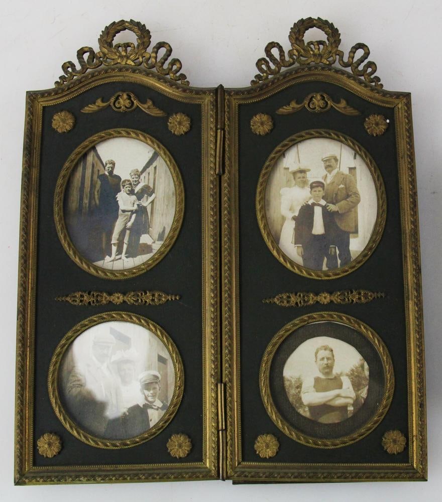 Two 19thC French Bronze Picture Frames - 2