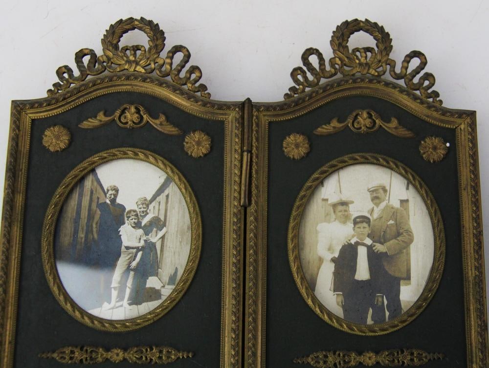 Two 19thC French Bronze Picture Frames - 3