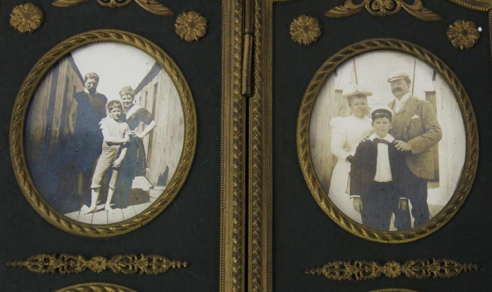 Two 19thC French Bronze Picture Frames - 5