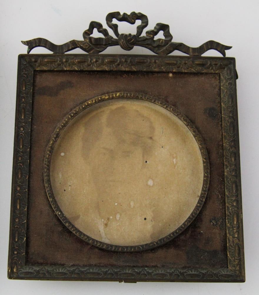 Two 19thC French Bronze Picture Frames - 6