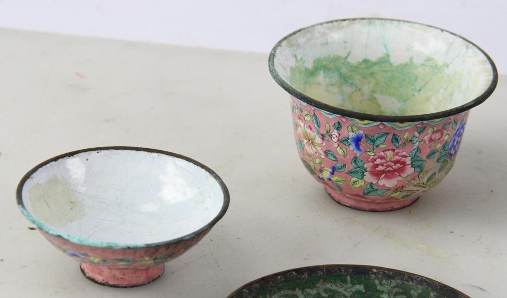 Assorted 18th/19th/20thC Chinese Enamelware - 2