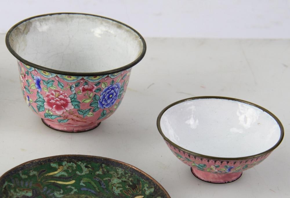 Assorted 18th/19th/20thC Chinese Enamelware - 3