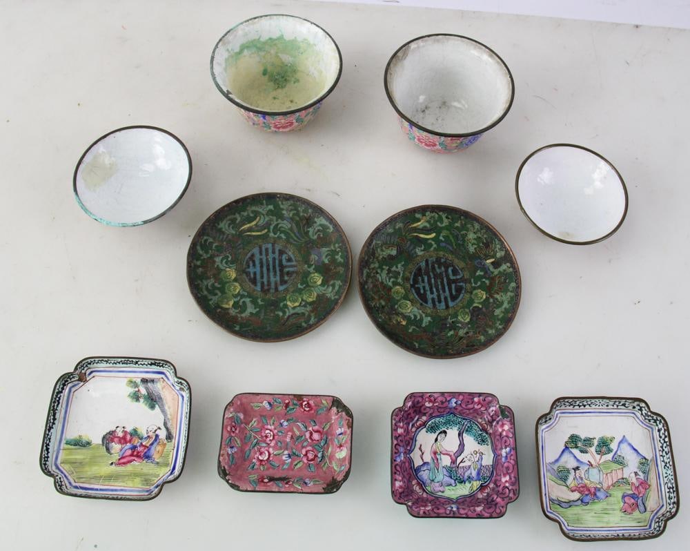 Assorted 18th/19th/20thC Chinese Enamelware - 4