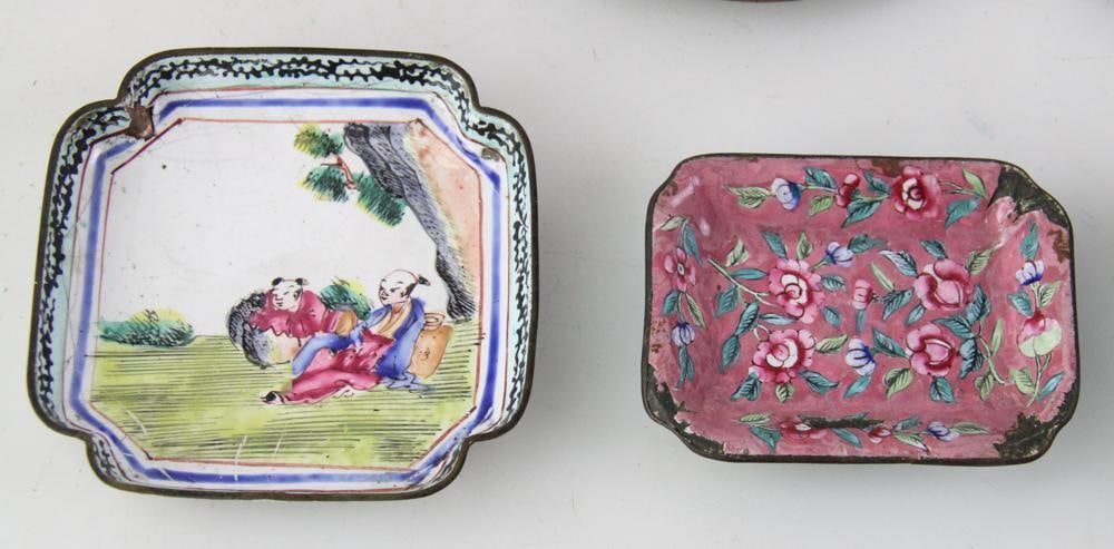 Assorted 18th/19th/20thC Chinese Enamelware - 6