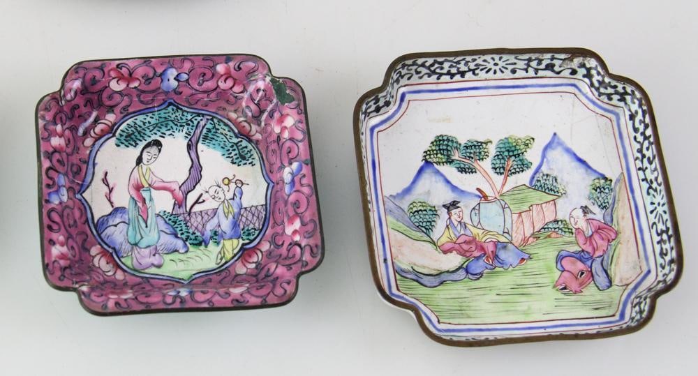 Assorted 18th/19th/20thC Chinese Enamelware - 7