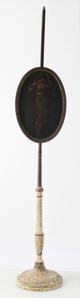 Two 19thC Fire Pole Screens - 2