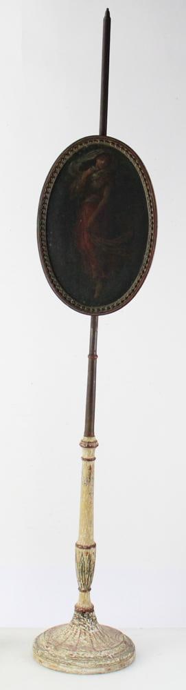 Two 19thC Fire Pole Screens - 3