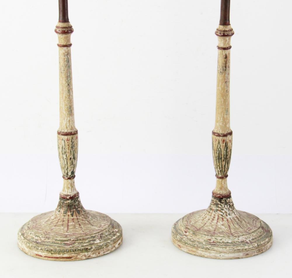 Two 19thC Fire Pole Screens - 6