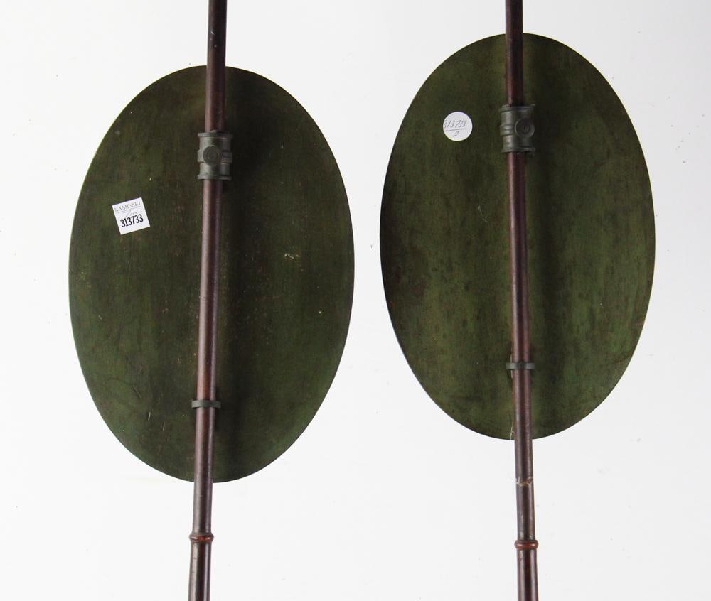 Two 19thC Fire Pole Screens - 8