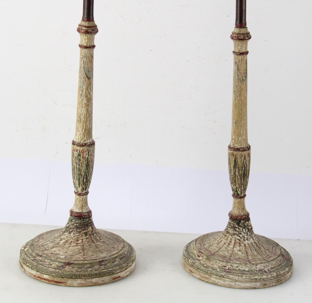 Two 19thC Fire Pole Screens - 9