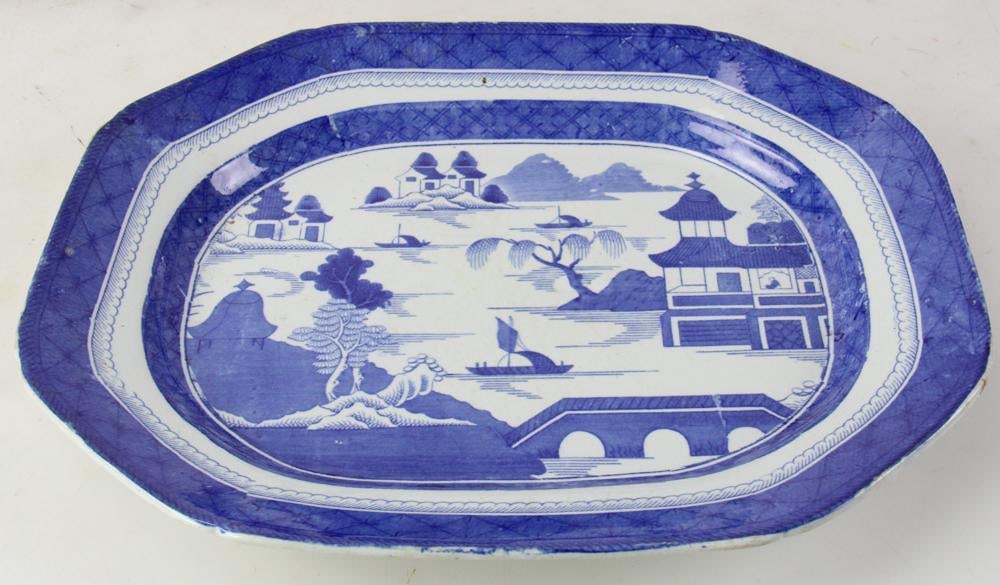 19thC Chinese Canton-style Platter - 4