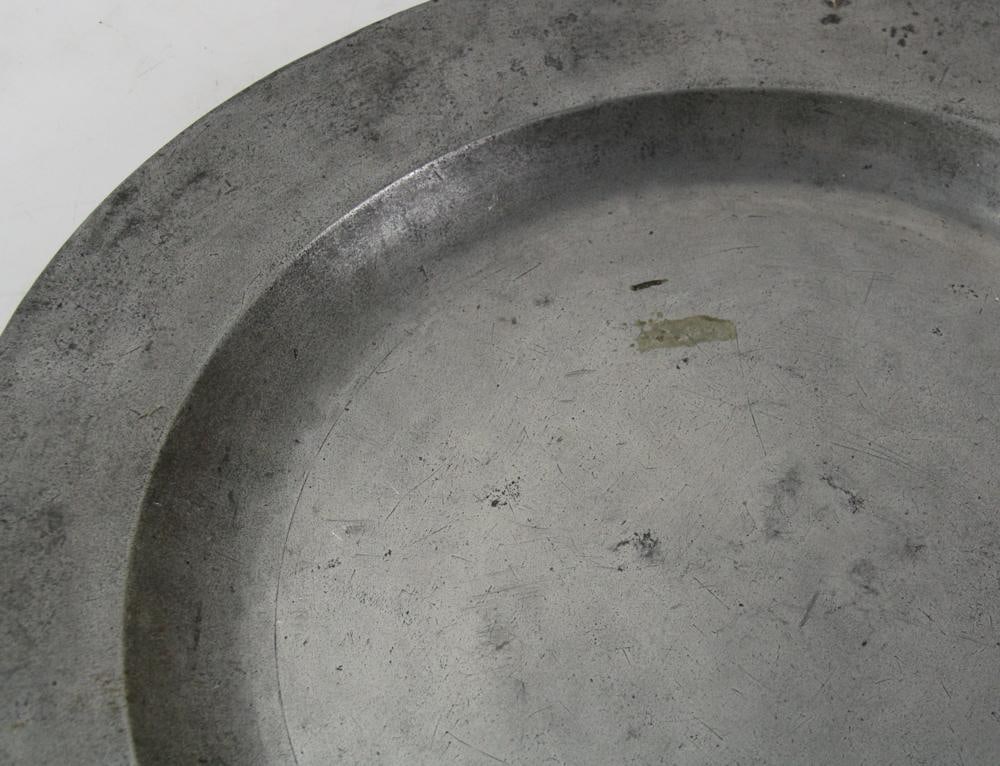 Early Pewter Charger - 6