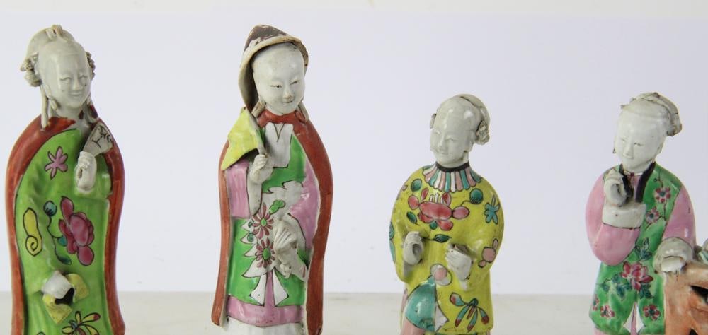 19thC Chinese Figurines - 2