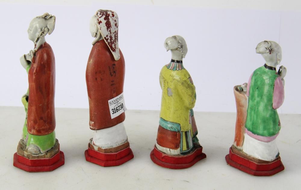19thC Chinese Figurines - 6