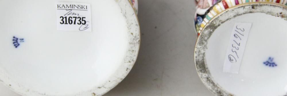 Italian Capodimonte Tankards - 10
