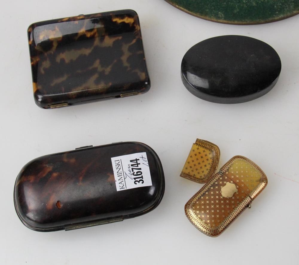 19thC Boxes, Cases, etc. - 14
