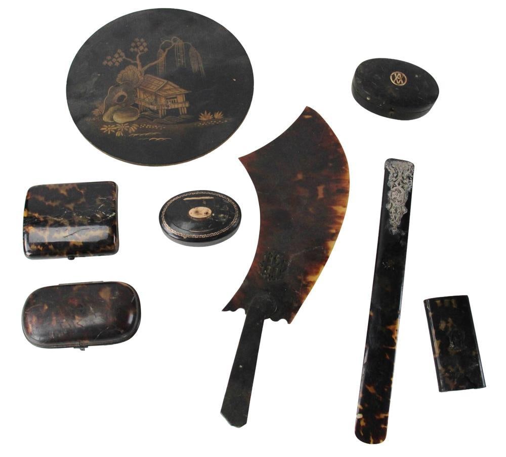 19thC Boxes, Cases, etc. (1 of 15)