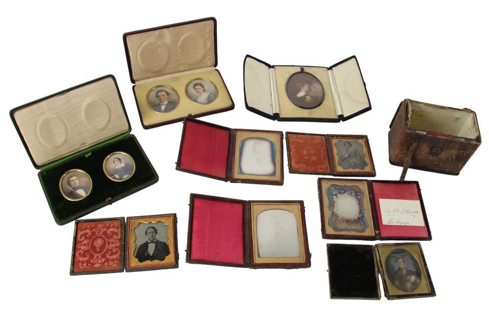 Large Group of Photos, Daguerreotypes (1 of 12)
