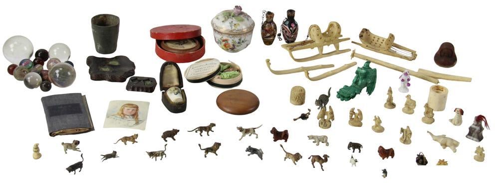 Collection of Animals, Snuff Bottle, etc. (1 of 15)