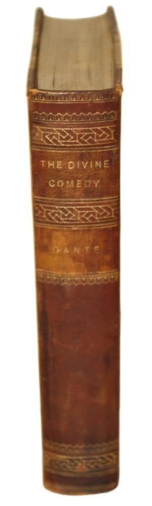 Dante Alighieri, The Divine Comedy, 1894: Alighieri, Dante. The Divine Comedy; Or, Vision of Hell, Purgatory, and Paradise. A.L Burt, 1894, 86750 stamp on last page. Provenance: Estate of the late Joseph W. Haley, of Pride's Crossing,