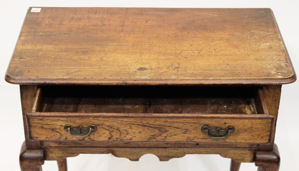 Antique British Two-Drawer Lowboy - 8