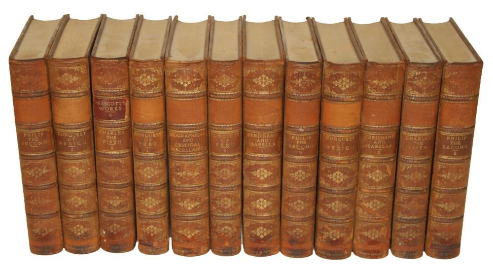 William Prescott, (12) Volumes (1 of 5)