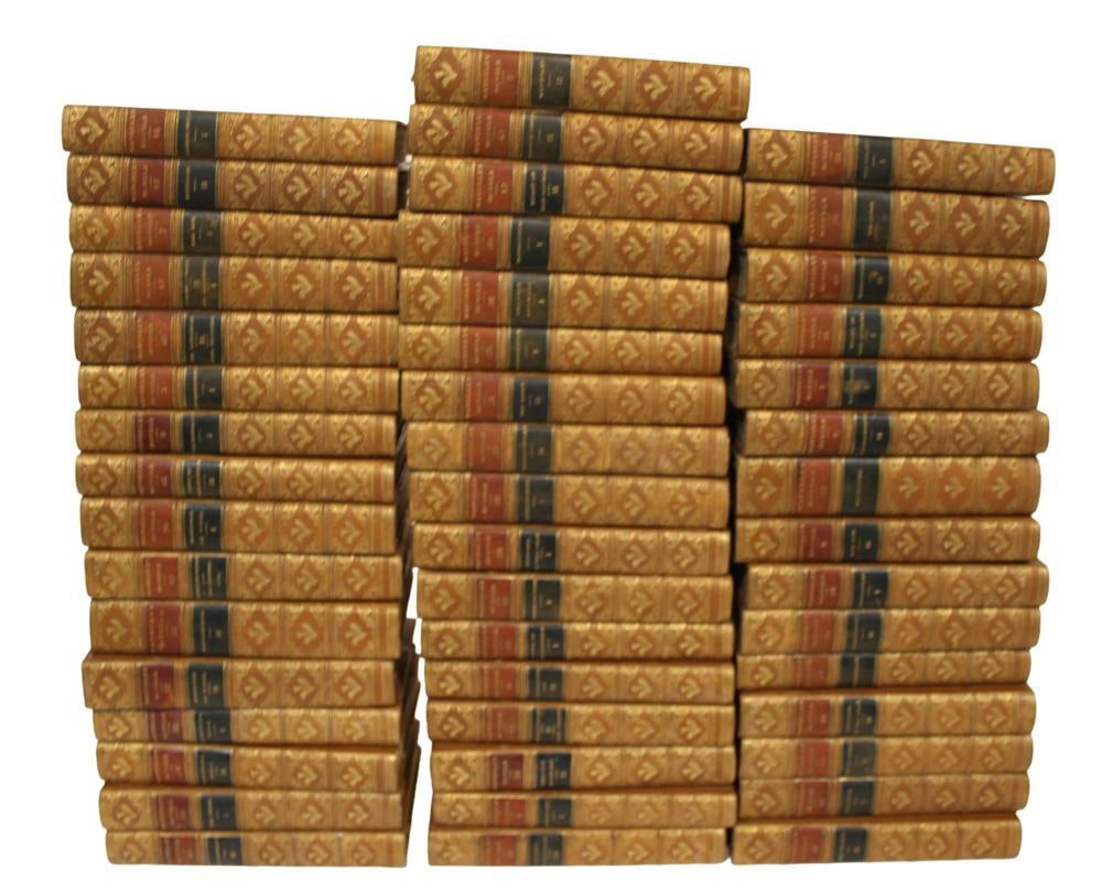 Waverley Novels, (48) Volumes: Waverley Novels, (48) volumes. Provenance: Estate of the late Joseph W. Haley, of Pride's Crossing, Massachusetts.