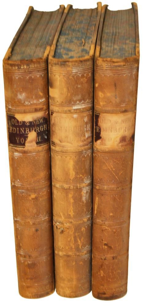 Cassell's Old and New Edinburgh, by James Grant: Cassell's Old and New Edinburgh, by James Grant, (3) volumes. Provenance: Estate of the late Joseph W. Haley, of Pride's Crossing, Massachusetts.