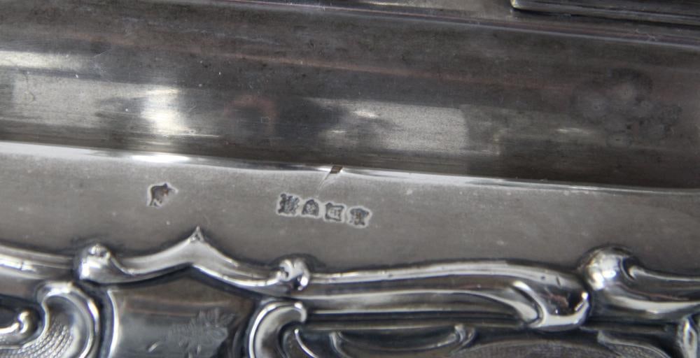 English Silver Inkstand - 10
