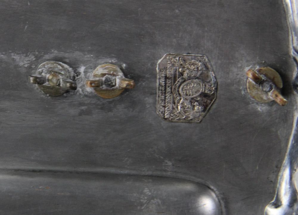 English Silver Inkstand - 12