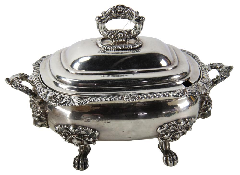 Early 19thC English Silver Tureen, William Bateman I (1 of 12)