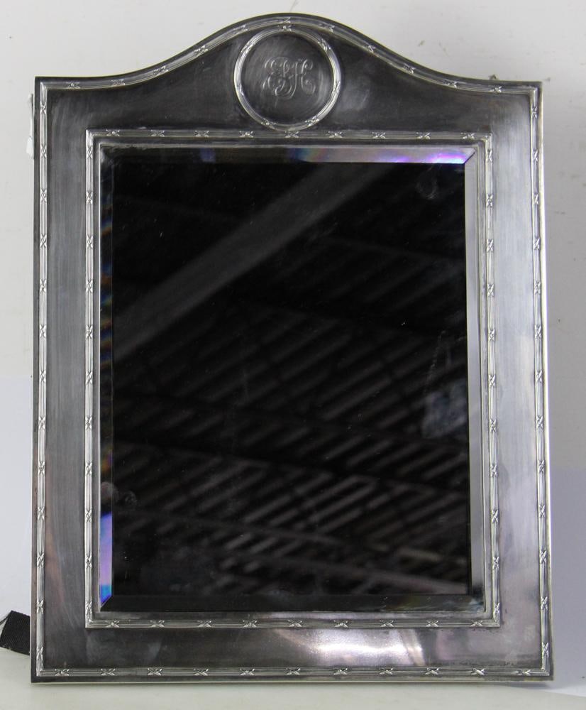 Sterling Framed Mirror, Edward Haley - 5