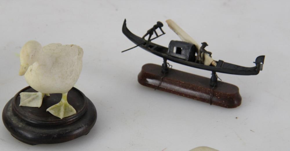 Carved Bone Animals - 10