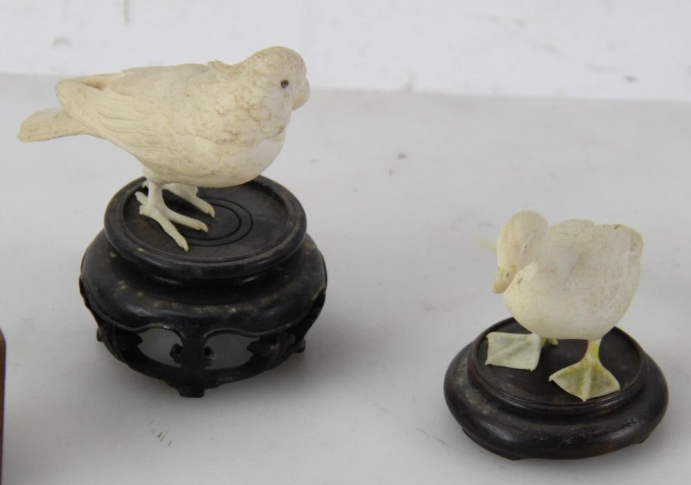 Carved Bone Animals - 11